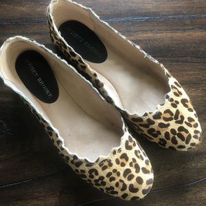 Audrey Brooks leopard ballet flats